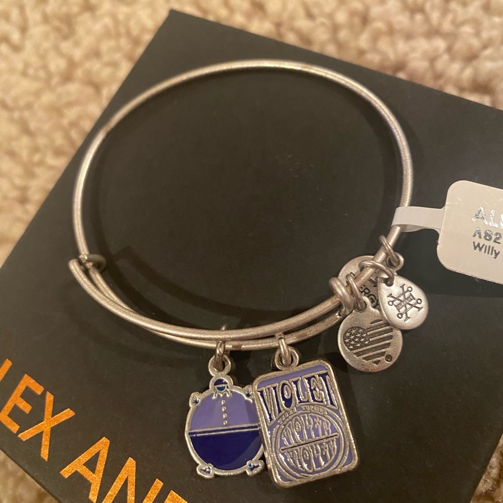 NWT 50th Anniversary Bracelet Violet from Willy Wonka &The Chocolate Factory - Picture 3 of 4
